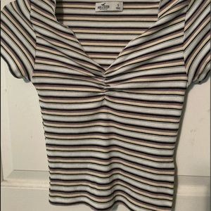 hollister ribbed crop